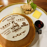 丸福珈琲店 - 歴代ロゴホットケーキプレート