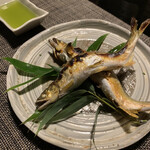 平野屋 - 鮎の塩焼き