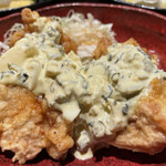 九州うまいもんと焼酎 芋蔵 - 宮崎　チキン南蛮　高菜タルタル。