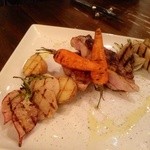 ア ミオ アージョ - 紀州梅鶏もも肉1690円