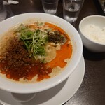 四川担担麺 阿吽 湯島本店 - 白ごま担々麺+半ライス
