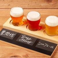 3種のクラフトビール飲み比べセット