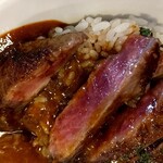 CAFE' BAAL - ステーキ断面