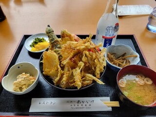 Ni Akaike - ワカサギ天丼+冷酒