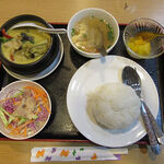 タイ料理セップイーサン - 【ランチ】 グリーンカレーライス