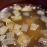 かつ春 - 絶品のコンソメスープ