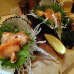 鳥ひで - 赤貝刺身（閖上）