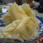 浜寿司 - ガリ盛り