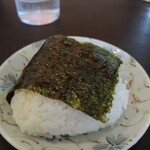 緑屋 - おにぎり別角度から。