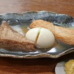 大八 - 厚あげ、玉子、ごぼてん