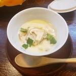 鮨かしわ - 茶碗蒸し