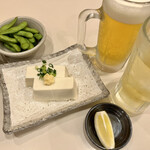 いなば和幸 - ほろ酔いセット（枝豆/冷奴、生ビール/ハイボール）