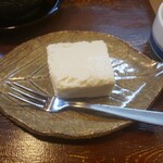 鮨かしわ - レアチーズケーキ