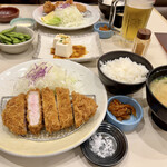 いなば和幸 - ほろ酔いセット（厚切りロースかつ）