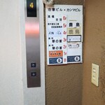 Shimbashi Tenzushi - 2022.10エレベーター1階