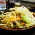 ラーメン 亜麺坊 - 野菜炒め