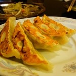ラーメン 亜麺坊 - 餃子（クーポンで無料）
