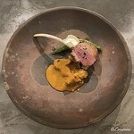 カーサ・デル・チーボ - 羊のキャレのアッローストとアニェッロ･アッグラッサート