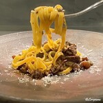 カーサ・デル・チーボ - 馬肉テールのラグーのタヤリン