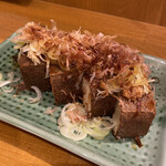 味のまる藤 - 自家製厚揚げ　絶品！