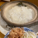 味のまる藤 - 豆腐のみぞれ鍋