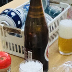 一富士 - 瓶ビールはキリンラガービールの大瓶
