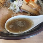 煮干しらーめん 田中にぼる - 純煮干スープ