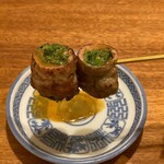 牛タンと野菜巻き串 おくを - 