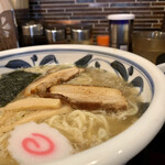 安部製麺所 - 背脂普通