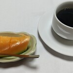 Nakamuraya Ryokan - メロンと食後のコーヒー