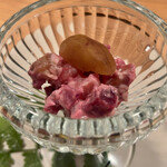 野乃庵 - 昼膳(¥3,850) 安曇野の旬菜プレート：ビーツと栗のサラダ