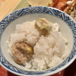 野乃庵 - 昼膳(¥3,850) 御飯：栗御飯