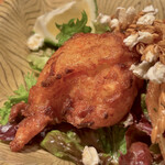 野乃庵 - 昼膳(¥3,850) 主菜：重ね煮長芋のふわふわ揚げ