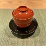 野乃庵 - 昼膳(¥3,850) 箸休め：蓮根もちあんかけ