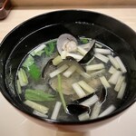 喜楽 - シジミの味噌汁