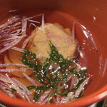 野乃庵 - 昼膳(¥3,850) 箸休め：蓮根もちあんかけ