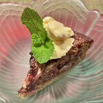 野乃庵 - 昼膳(¥3,850) デザート：無花果のタルト