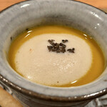 Nono An - 昼膳(¥3,850) 小吸物椀：重ね煮かぼちゃのヴェルーテ 春巻きチーズステック