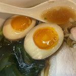 中華そば いぶき - イリコそば＋味玉