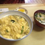 みそめ食堂 - カツ丼800円。玉子の火入れが絶妙ですね♪（第二回投稿分③）