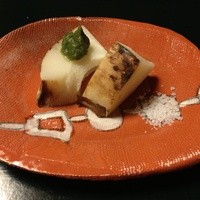 炭火割烹 いふき - 焼きたけのこ