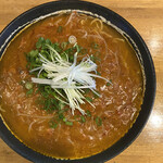 トトロ - 桜えび味噌ラーメン 麺2倍