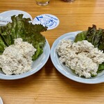 四ツ木製麺所 - 誰かさんが独り占めした〜い自家製ツナサラダ