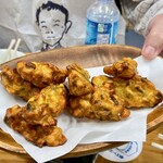 四ツ木製麺所 - アスパラ コーンの香ばし揚