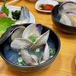 四ツ木製麺所 - ホンビノスの酒むし