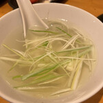 牛タン炭焼　仁 - テールスープ
