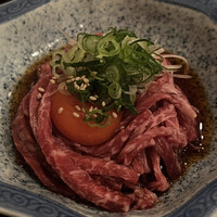 祇園 鹿六 - 山形牛のユッケ　　数量限定