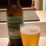 たかおか - お酒①ハーヴェストムーン、ペルジャンスタイルウイート(舞浜地ビール工房)