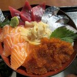 Minato Shokudou - みなと食堂 「しあわせ海鮮丼（1,100円コース）」