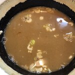 つけソバ いしい - スープ割り(コクスープ)